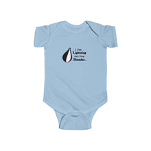 Load image into Gallery viewer, Infant Bodysuit - "I Pee Lightning and I Poop Thunder" & "Baby Bagger"