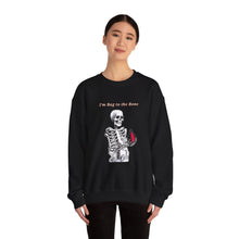 Load image into Gallery viewer, Bag to the Bone - Red Bag Unisex Heavy Blend™ Sweatshirt