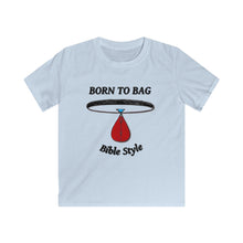 Load image into Gallery viewer, BORN TO BAG Kids Softstyle Tee