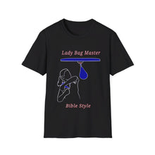 Load image into Gallery viewer, Lady Bag Master - Bible Style light image Unisex Softstyle T-Shirt