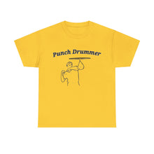 Load image into Gallery viewer, Punch Drummer - outline Unisex Heavy Cotton Tee