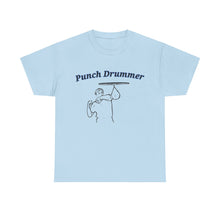 Load image into Gallery viewer, Punch Drummer - outline Unisex Heavy Cotton Tee