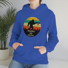 Load image into Gallery viewer, Bagging With BigFoot_Unisex Heavy Blend™ Hooded Sweatshirt
