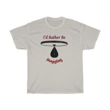 Load image into Gallery viewer, I'd Rather Be Bagging RED Unisex Heavy Cotton Tee