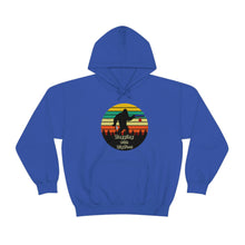 Load image into Gallery viewer, Bagging With BigFoot_Unisex Heavy Blend™ Hooded Sweatshirt