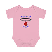 Load image into Gallery viewer, Itsy Bitsy Bagger _Infant Baby Rib Bodysuit