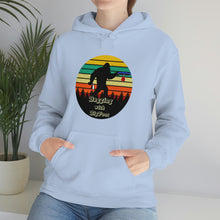 Load image into Gallery viewer, Bagging With BigFoot_Unisex Heavy Blend™ Hooded Sweatshirt