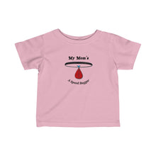 Load image into Gallery viewer, My Mom's a Speed Bagger Infant Fine Jersey Tee