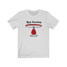Load image into Gallery viewer, Keep Punching Unisex Jersey Short Sleeve Tee