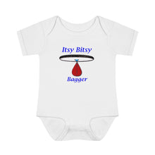 Load image into Gallery viewer, Itsy Bitsy Bagger _Infant Baby Rib Bodysuit