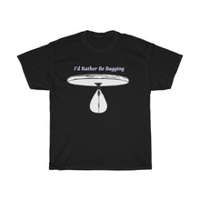 Load image into Gallery viewer, I'd Rather be Bagging -black Unisex Heavy Cotton Tee