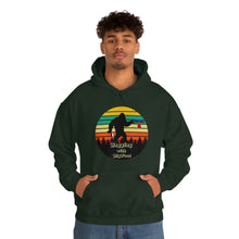 Load image into Gallery viewer, Bagging With BigFoot_Unisex Heavy Blend™ Hooded Sweatshirt
