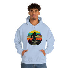 Load image into Gallery viewer, Bagging With BigFoot_Unisex Heavy Blend™ Hooded Sweatshirt
