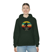 Load image into Gallery viewer, Bagging With BigFoot_Unisex Heavy Blend™ Hooded Sweatshirt