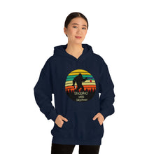 Load image into Gallery viewer, Bagging With BigFoot_Unisex Heavy Blend™ Hooded Sweatshirt