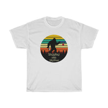 Load image into Gallery viewer, Bagging with Bigfoot _Unisex Heavy Cotton Tee