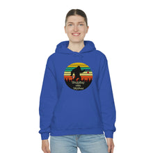 Load image into Gallery viewer, Bagging With BigFoot_Unisex Heavy Blend™ Hooded Sweatshirt