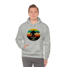 Load image into Gallery viewer, Bagging With BigFoot_Unisex Heavy Blend™ Hooded Sweatshirt