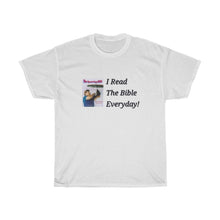Load image into Gallery viewer, Read the Bible Everyday Unisex Cotton T-shirt