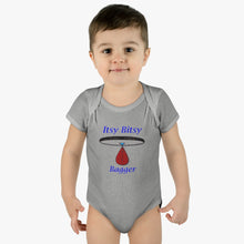 Load image into Gallery viewer, Itsy Bitsy Bagger _Infant Baby Rib Bodysuit