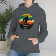 Load image into Gallery viewer, Bagging With BigFoot_Unisex Heavy Blend™ Hooded Sweatshirt