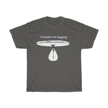 Load image into Gallery viewer, I'd Rather be Bagging -black Unisex Heavy Cotton Tee