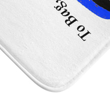 Load image into Gallery viewer, To Bag or Not to Bag_White Bath Mat
