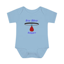 Load image into Gallery viewer, Itsy Bitsy Bagger _Infant Baby Rib Bodysuit