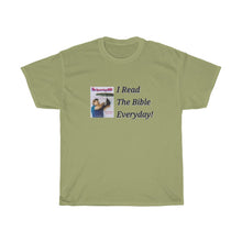Load image into Gallery viewer, Read the Bible Everyday Unisex Cotton T-shirt