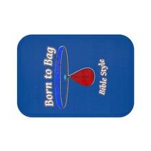 Load image into Gallery viewer, Born to Bag_Blue Bath Mat