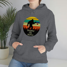 Load image into Gallery viewer, Bagging With BigFoot_Unisex Heavy Blend™ Hooded Sweatshirt