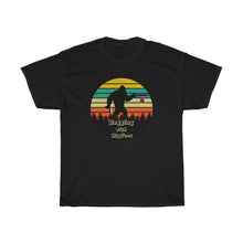 Load image into Gallery viewer, Bagging with Bigfoot _Unisex Heavy Cotton Tee
