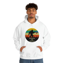 Load image into Gallery viewer, Bagging With BigFoot_Unisex Heavy Blend™ Hooded Sweatshirt