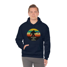 Load image into Gallery viewer, Bagging With BigFoot_Unisex Heavy Blend™ Hooded Sweatshirt