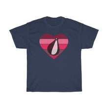 Load image into Gallery viewer, I love speed bag _Heart Unisex Heavy Cotton Tee