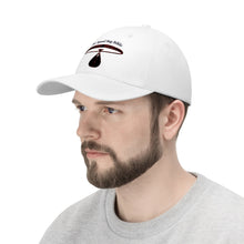Load image into Gallery viewer, The Speed Bag Bible_White Unisex Twill Hat