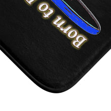 Load image into Gallery viewer, Born to Bag_Black Bath Mat