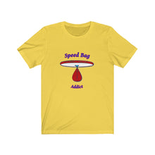 Load image into Gallery viewer, Speed Bag Addict colorful Unisex Jersey Short Sleeve Tee