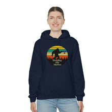 Load image into Gallery viewer, Bagging With BigFoot_Unisex Heavy Blend™ Hooded Sweatshirt