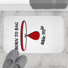 Load image into Gallery viewer, Born to Bag - White Bath Mat