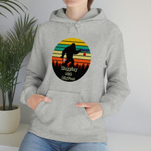 Load image into Gallery viewer, Bagging With BigFoot_Unisex Heavy Blend™ Hooded Sweatshirt