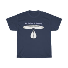 Load image into Gallery viewer, I'd Rather be Bagging -black Unisex Heavy Cotton Tee