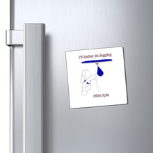 Load image into Gallery viewer, I'd rather be Bagging- lady bagger Magnet