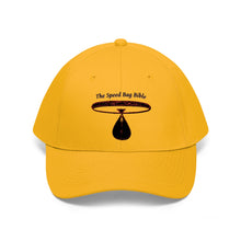 Load image into Gallery viewer, The Speed Bag Bible_White Unisex Twill Hat