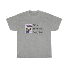 Load image into Gallery viewer, Read the Bible Everyday Unisex Cotton T-shirt