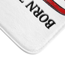 Load image into Gallery viewer, Born to Bag - White Bath Mat