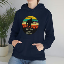 Load image into Gallery viewer, Bagging With BigFoot_Unisex Heavy Blend™ Hooded Sweatshirt