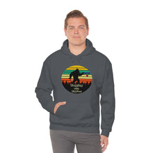 Load image into Gallery viewer, Bagging With BigFoot_Unisex Heavy Blend™ Hooded Sweatshirt