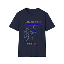 Load image into Gallery viewer, Lady Bag Master - Bible Style  light image Unisex Softstyle T-Shirt
