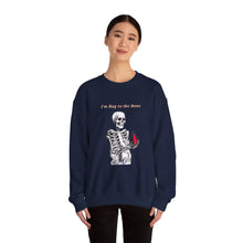 Load image into Gallery viewer, Bag to the Bone - Red Bag Unisex Heavy Blend™ Sweatshirt
